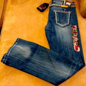 Cowgirl Tuff brand new 27 Regular Jeans